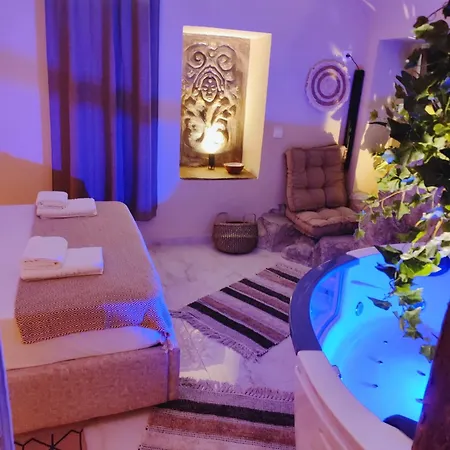 Ethnic Cave Suite Rhodes City Exterior photo